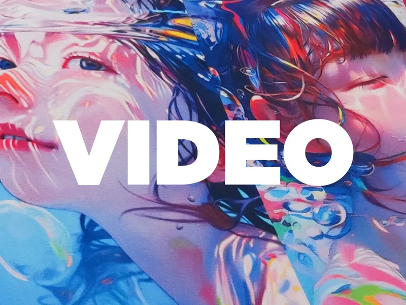 Video Sheer fabric Print Close Up View in KL Malaysia