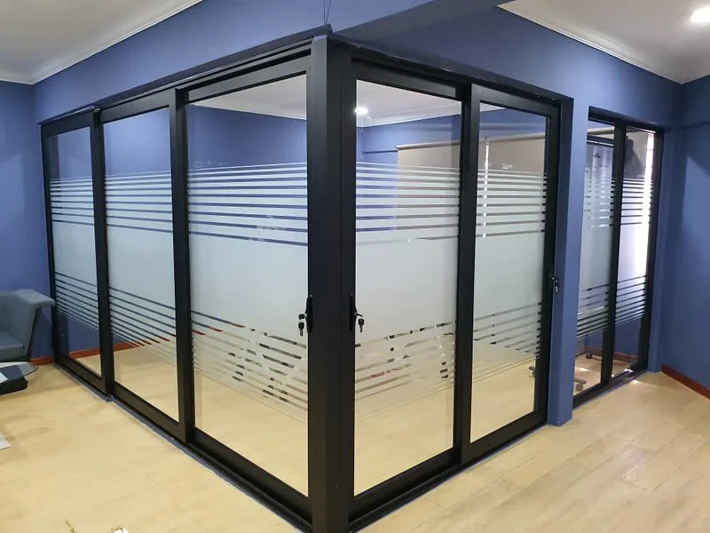 Frosted Glass Cut Out