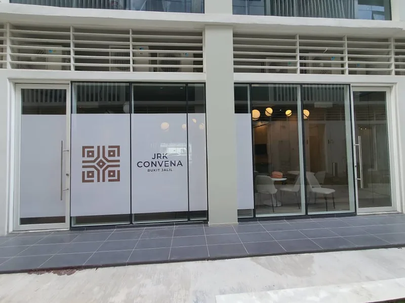 One-way vision sticker for business property signage & advertising in Malaysia