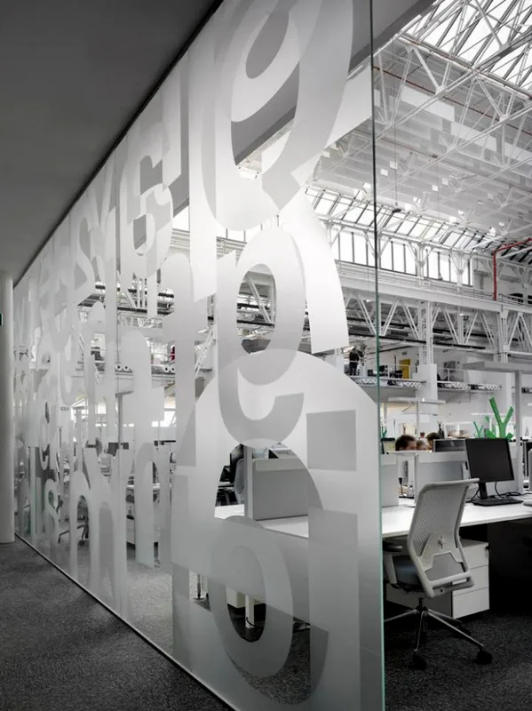 Office Glass Sticker Frosted Cut Out Pattern Deco Glass Malaysia