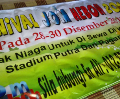Sepanduk Cetak