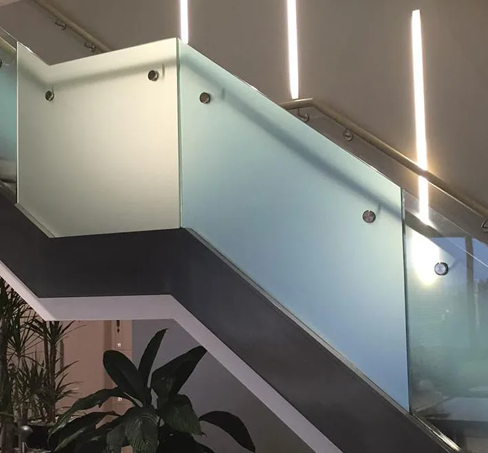interior glass ladder frosted sticker install malaysia