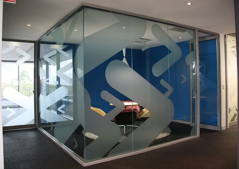 Frosted Cut Out - Glass Sticker Malaysia - B3