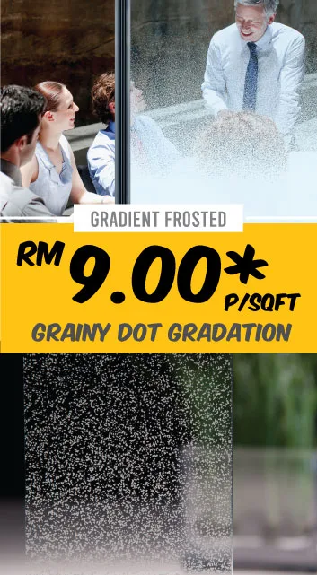 Gradient Frosted Sticker 