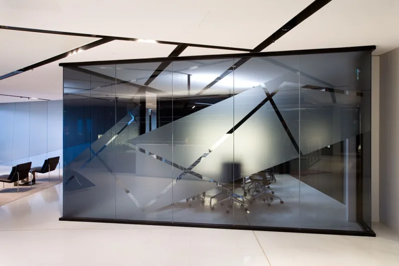 Office meeting room Glass Door Frosted Sticker Cut Out Malaysia