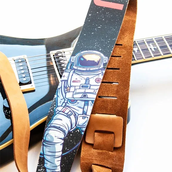 Guitar leather Strap print in KL PJ damansara montkiara Penanga Malaysia