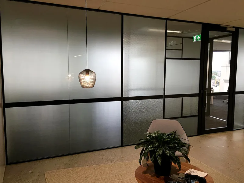 Office entrance Glass Door Frosted Sticker Cut Out Malaysia